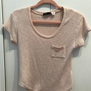 BDG light pink knit T shirt Size XS